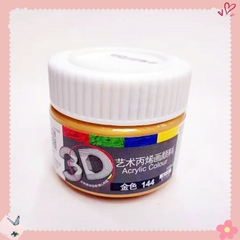 Màu acrylic 3D 300ml , màu vẽ mỹ thuật trên vải mọi chất liệu