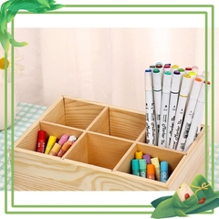 Đồ dùng Giáo cụ Montessori - Khay gỗ đựng đồ dùng trang trí nhà cửa