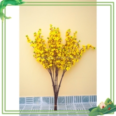 CÀNH HOA MAI HOA ĐÀO TRANG TRÍ TẾT - CAO 1m -  ( DÀI 1 MÉT)