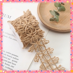 Dây gai  bện nghệ thuật handmade đóng gói quà tặng hoa trang trí nơ ruy băng làm thủ công