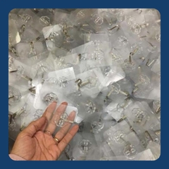 Combo 10 Móc dán tường  trong suốt chịu lực siêu dính Chịu Lực 10KG