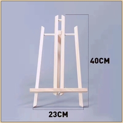 Giá vẽ tranh để bàn mini - Dụng cụ vẽ tranh bằng gỗ ( loại có dây)