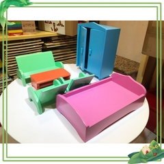 Bộ đồ dùng gia đình -bàn ghế giường tủ gỗ lớn cho bé chơi đồ hàng,  theo danh mục TT02