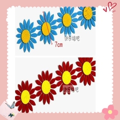 Dây hoa trang trí lớp học bằng vải nỉ -  tạo diềm bảng chủ đề dây 1 mét  ( Set 2 dây)