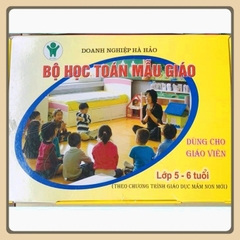 Bộ đồ học toán 3 - 4 - 5 tuổi theo chủ đề dành cho giáo viên mầm non