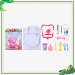 Bộ đồ chơi trang phục Bác sĩ kèm dụng cụ đồ chơi an toàn hàng Việt Nam HT2213