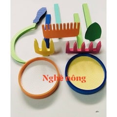 Bộ đồ nghề xốp làm bằng thủ công mầm non ( chủ đề nghề nghiệp)