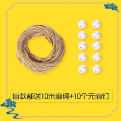 Kẹp gỗ  nhiều màu nghộ nghĩnh set 50 kẹp tặng kèm dây treo