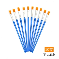 Set 10 chổi cọ tập vẽ trẻ em nghệ thuật graffiti trẻ em