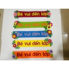 Tên góc Tiêu đề các góc chủ đề lớp học mầm non vải dạ nỉ