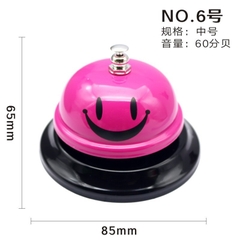 Chuông bấm nhiều màu mạ bóng chrome , chuông để bàn, chuông trò chơi, size 85mm