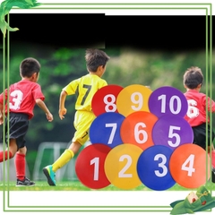 BỘ  THẢM SỐ CAO SU ĐA NĂNG ( 10 số) – DỤNG CỤ HỖ TRỢ VẬN ĐỘNG & HỌC TẬP