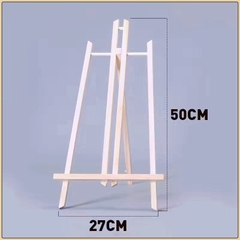 Giá vẽ tranh để bàn mini - Dụng cụ vẽ tranh bằng gỗ ( loại có dây)