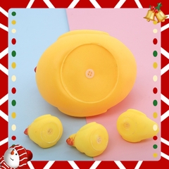 Set Đàn gà Vàng, Đàn vịt  Thả Bồn Có Âm Thanh Bóp Kêu Chíp an toàn Cho Bé