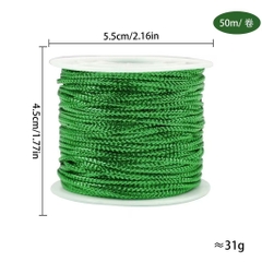 Cuộn Dây Kim Tuyến sợi dày 2mm x 50m Dùng Làm thủ công gói quà - Trang Trí Giáng Sinh