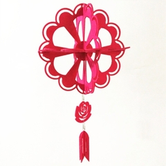 Quả cầu rỗng vải nỉ trang trí hành lang lớp học mầm non - tiểu học Size 23cm * 38cm