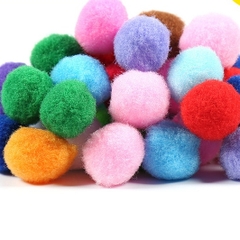 Hạt pom pom làm thủ công Hanmade - Steam trang trí mầm non