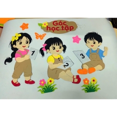Tổng hợp - Góc mầm non steam pha nỉ  trang trí lớp học mầm non theo (mẫu to đẹp)
