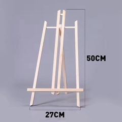 Giá vẽ tranh để bàn mini - Dụng cụ vẽ tranh bằng gỗ ( loại có dây)