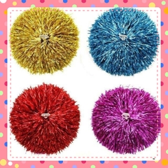 Bông tua thể dục - Bông tua cổ vũ loại đẹp 30cm 7 màu - Đồ dùng mầm non  ( giá 1 đôi )