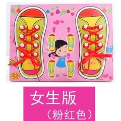 Đồ Chơi Bảng Gỗ Học Buộc Dây Giày Cho Bé Phát Triển Kỹ Năng giáo dục sớmcho trẻ