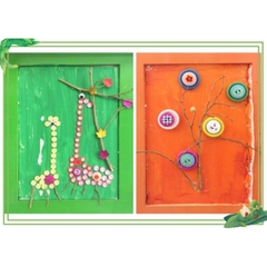 Cành Cây khô Tự Nhiên Trang Trí  Sáng Tạo  làm thủ công Handmade  mầm non - tiểu học