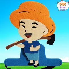 Mũ con vật, nhân vật gia đình, mũ múa, đóng kịch  trẻ mầm non - tiểu học ( vải dạ nỉ)