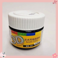 Màu acrylic 3D 300ml , màu vẽ mỹ thuật trên vải mọi chất liệu