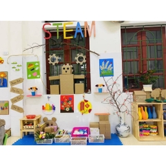Giấy xi măng làm thiết kế rập, làm trang trí Steam mầm non - tiểu học ( set 10 tờ)
