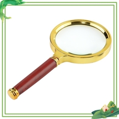 Kính Lúp Vân Gỗ Cầm Tay Đọc Sách báo Độ Phân Giải Cao 3D Magnifier MD3G