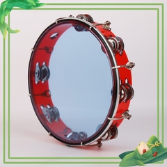 Trống Gõ Bo 28cm Tambourine LẮC TAY VUI NHỘN, ÂM THANH SÔI ĐỘNG
