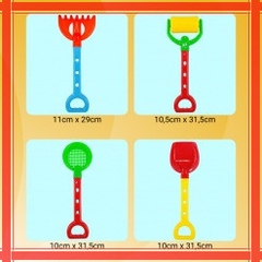 Đồ chơi xô đi biển, chơi cát HT3011 an toàn cho bé