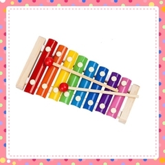 Đàn Xylophone 8 thanh - Đàn Gõ Nhạc cho bé - Đồ chơi Gỗ đàn gõ nhạc -  giúp bé kích thích phát triển giác quan