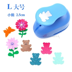 Dập hoa trợ lực đủ size 2,5cm dùng trang trí bưu thiếp thủ công mầm non ( Ma8810)