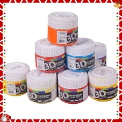 MÀU ACRYLIC 3D 100Ml dùng để vẽ custom trên vải / giày / tranh
