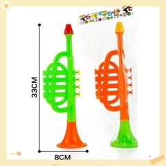 Đồ chơi kèn Trumpet bằng nhựa T89 chất liệu an toàn cho bé