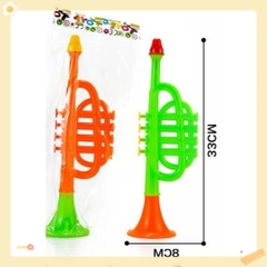 Đồ chơi kèn Trumpet bằng nhựa T89 chất liệu an toàn cho bé