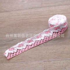 Ren Chỉ Trắng Trang Trí  diềm khung sản phẩm Handmade - Steam mầm non set 5 mét/1 cuộn