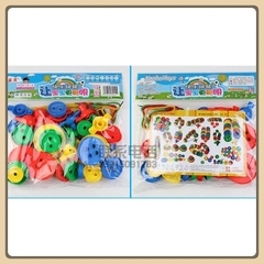 Đồ Chơi Xếp Hình Phát Triển Trí Tuệ Cho Trẻ  Ghép  nhựa an toàn trẻ mầm non