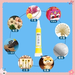 Một chai keo sữa dán, keo cồn làm thủ công tự làm Cuteroom 10 -30ml dùng mầm non - tiểu học