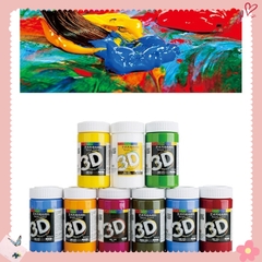 Màu acrylic 3D 300ml , màu vẽ mỹ thuật trên vải mọi chất liệu
