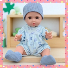 Búp Bê Silicon Mô Phỏng Em Bé Sơ Sinh - Cao 41 cm chất lượng cao an toàn