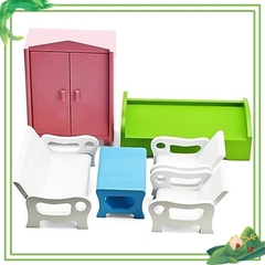 Bộ đồ dùng gia đình -bàn ghế giường tủ gỗ lớn cho bé chơi đồ hàng,  theo danh mục TT02