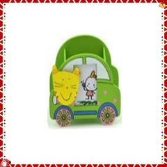 Ống cắm bút bằng gỗ hình ôtô làm quà tặng siêu dễ thương trang trí handmade Steam