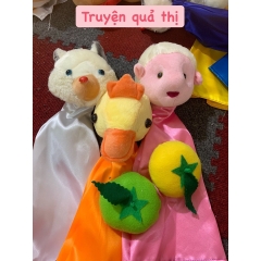 Rối tay kể chuyện, rối biểu diễn, rối văn học mầm non