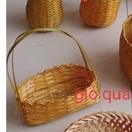 Đồ mây tre đan thủ công trang trí góc STEAM deco chợ quê  mầm non - tiểu học