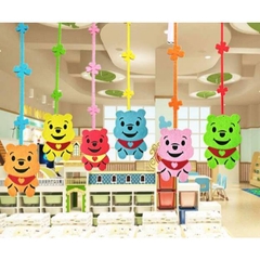 Rèm trang trí cửa sổ, hành lang lớp học - vải Nỉ - Rèm cửa lớp - Đồ dùng mầm non - Tiểu học