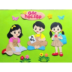 Tổng hợp - Góc mầm non steam pha nỉ  trang trí lớp học mầm non theo (mẫu to đẹp)