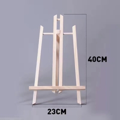 Giá vẽ tranh để bàn mini - Dụng cụ vẽ tranh bằng gỗ ( loại có dây)