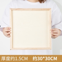 Khung ảnh Vintage khung tranh không kính bằng gỗ thông trang trí STEAM mầm non tiểu học